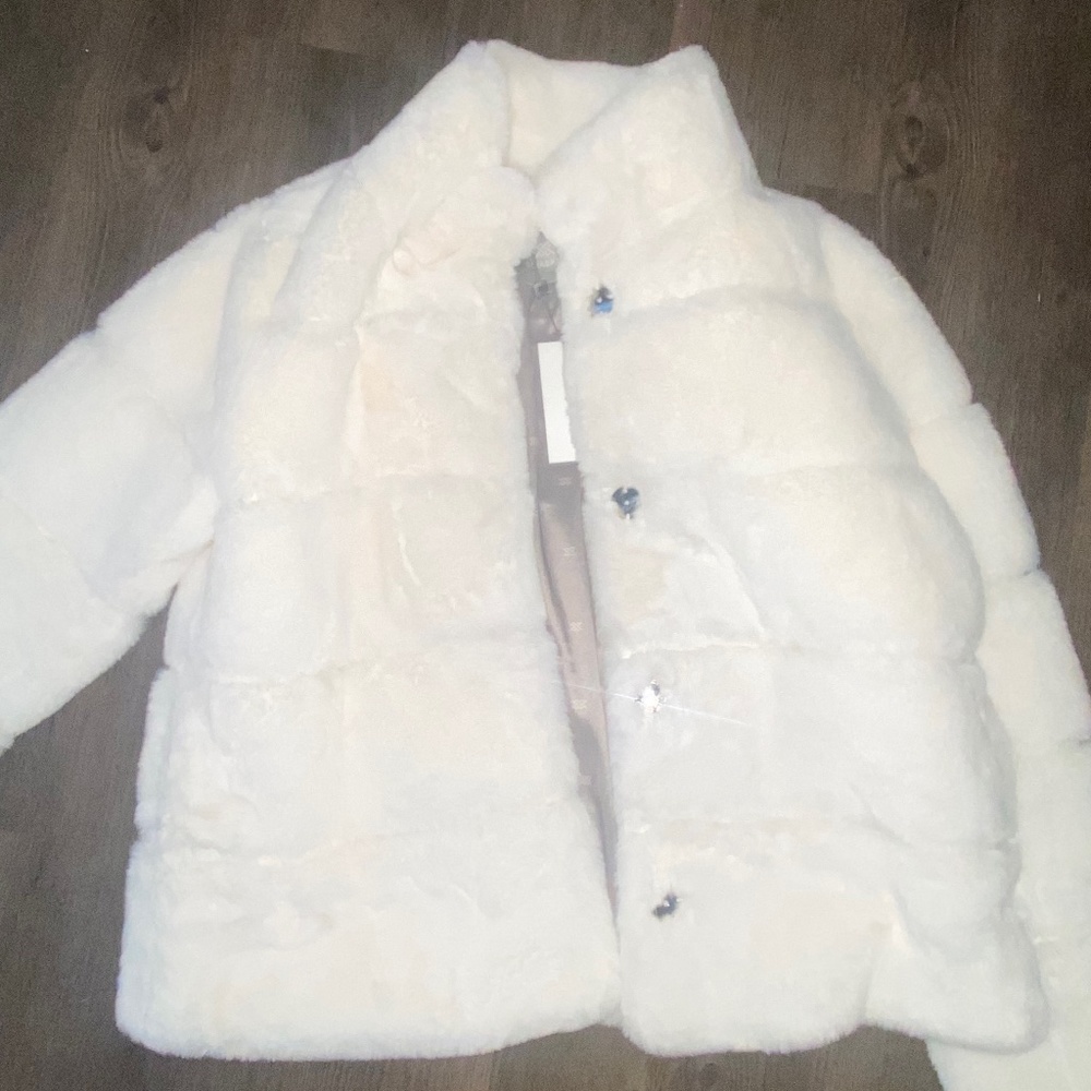 Soia & Kyo Bea Faux Fur Jacket